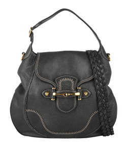 New Pelham Hobo, Leather, Grey, 001998, 2*